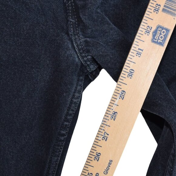 Levi’s 560 Black Jeans W54 L30 Comfort Fit Relaxed Faded Black - Picture 8 of 10